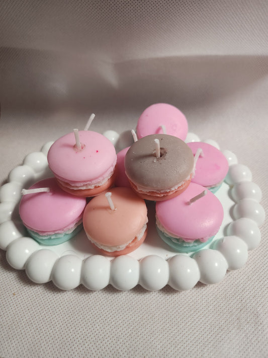 Macarons Kerze