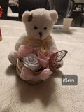 Teddy mit ewige Rosen