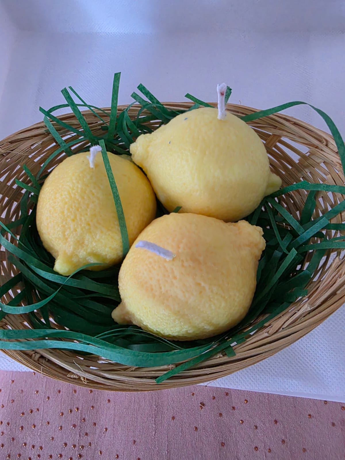 Zitronen im Korb