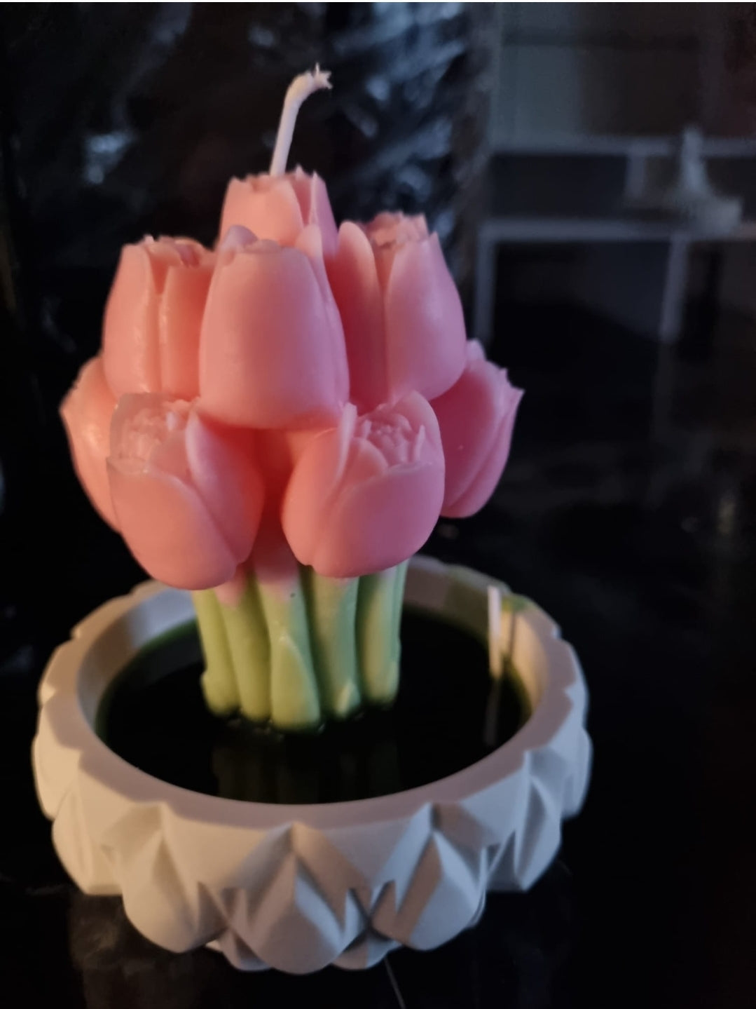 Tulpe in Vase