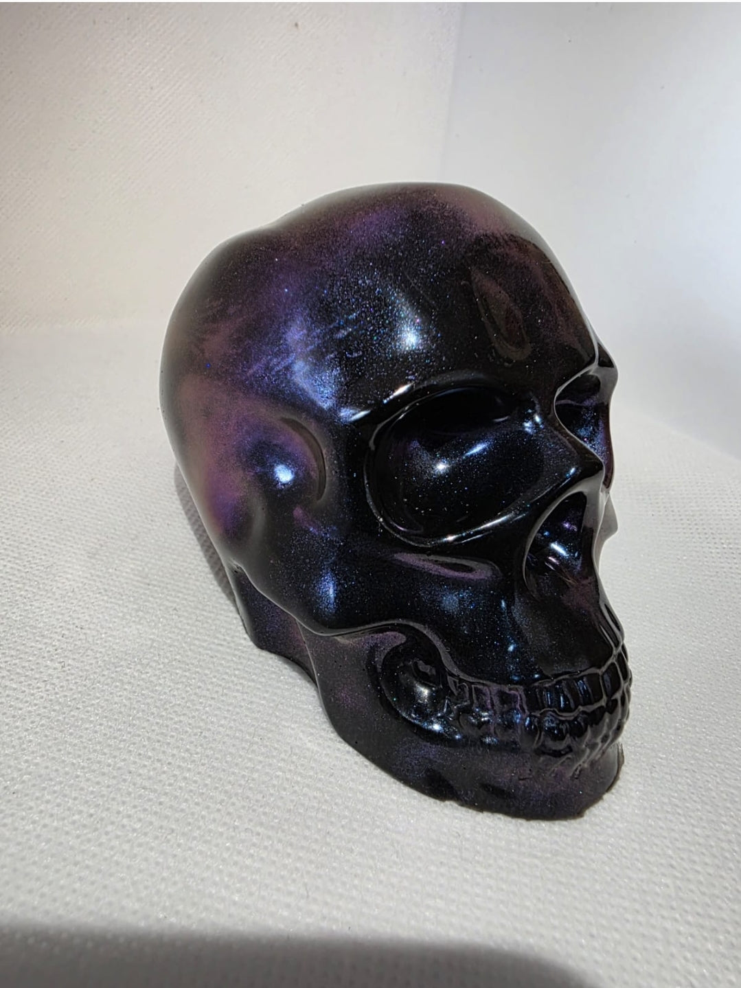 Totenkopf gross aus harz