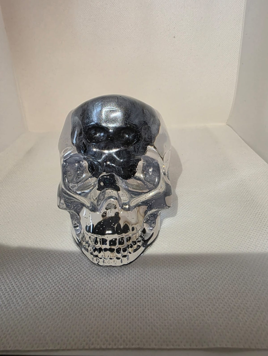 Totenkopf gross aus harz