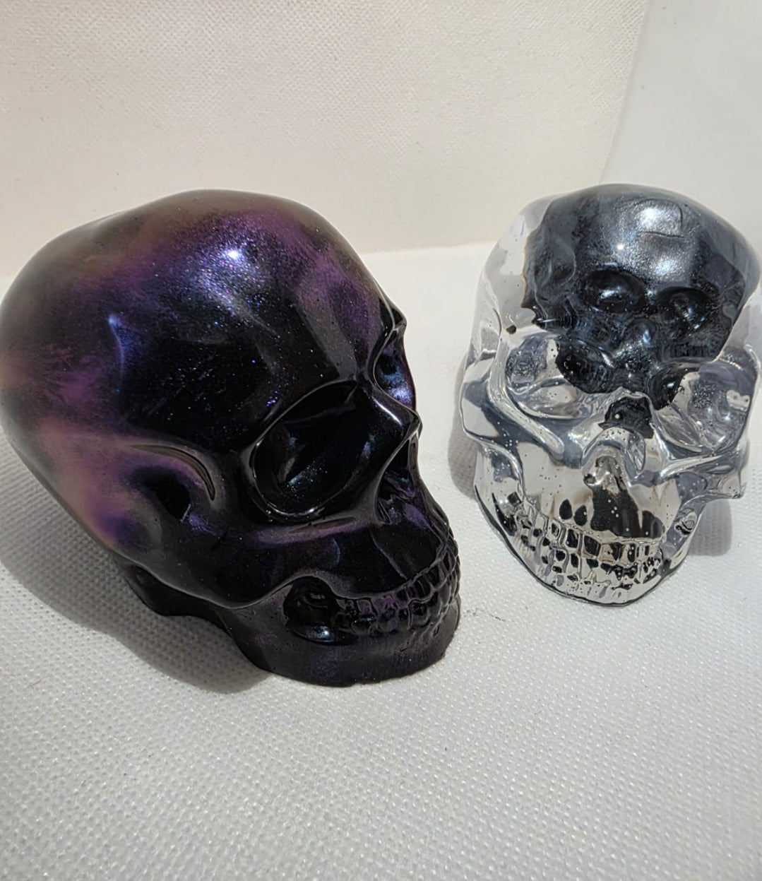 Totenkopf gross aus harz